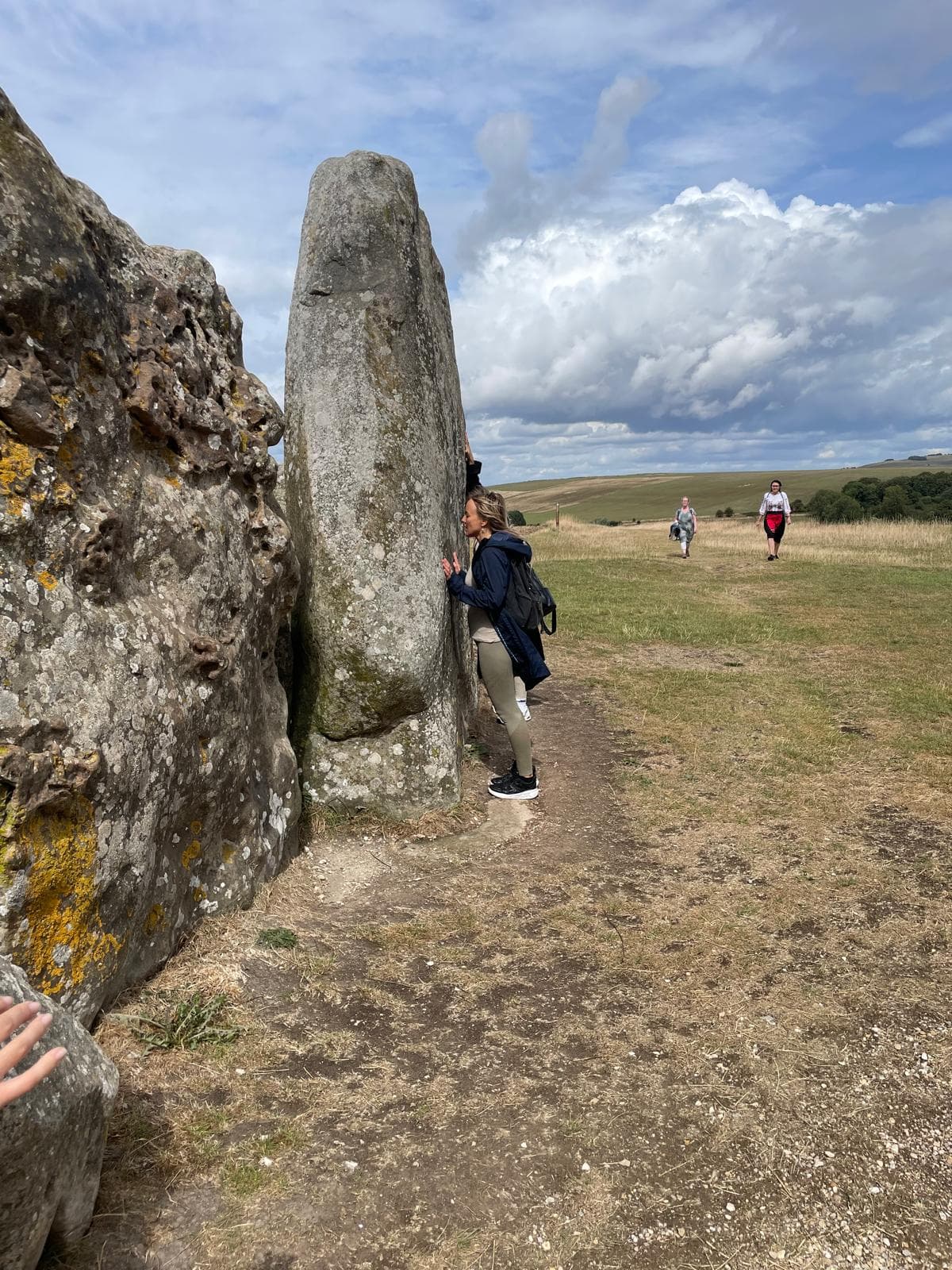 Connecting with ancient standing stones at Avebury